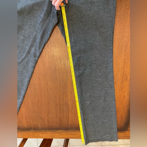 Express Publicist Boot Cut Pants, Gray Twill - 8R - Picture 5 of 7